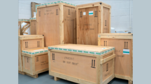 wooden crates