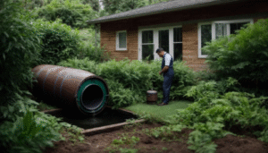 Scheduling septic tank pumping