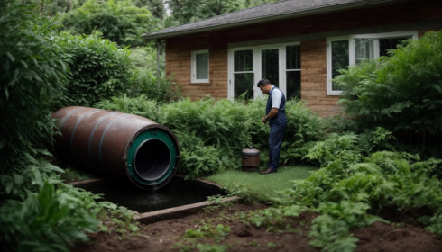 Scheduling septic tank pumping