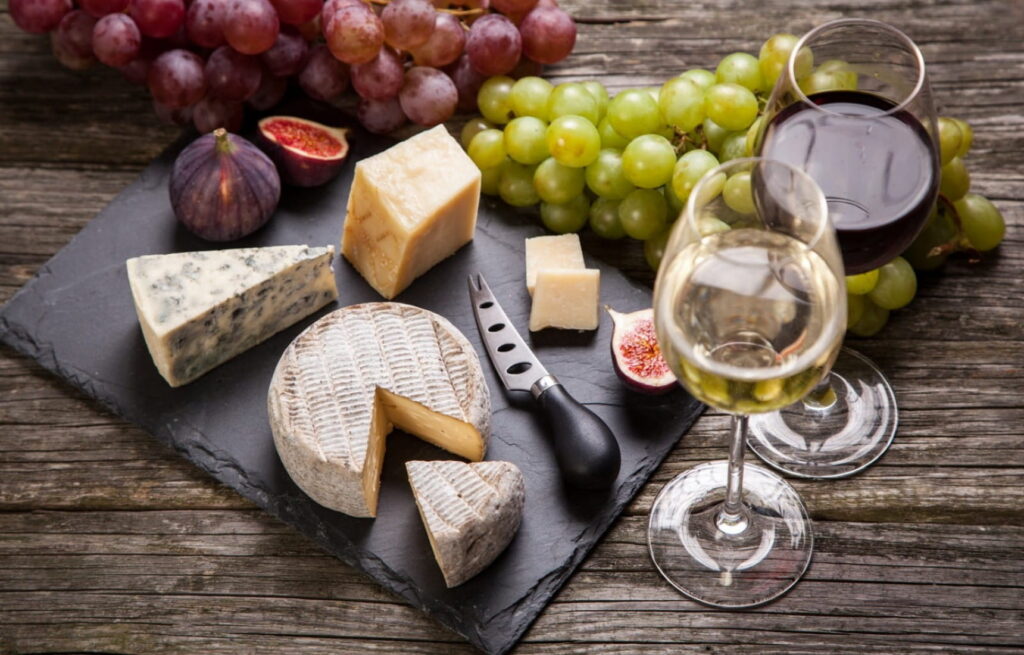 wine cheese pairing