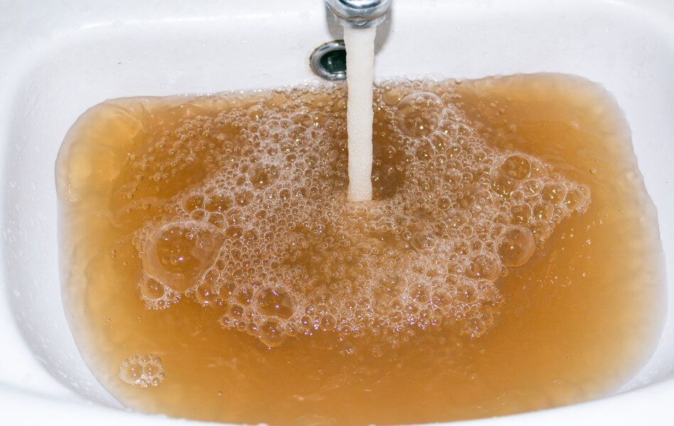 hard water and scale buildup